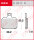 Bimota DB9 1200 Brivido, C, S, Bj. 12-17, Bremsbeläge hinten, TRW Lucas MCB700, Organic Allround
