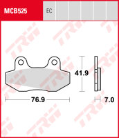 Honda MBX 80 SW, Bj. 83-, HC04, Bremsbeläge vorne,...