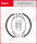 Honda CB 125 TD, Bj. 82-, JC06, Bremsbeläge hinten, TRW Lucas MCS817 Bremsbacken