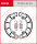 Honda CB 550 F1, F2, K3, Bj. -78, CB550K, Bremsbeläge hinten, TRW Lucas MCS809 Bremsbacken