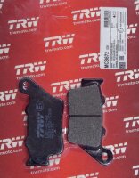 KTM 125 Duke, Bj. 11-12, Bremsbeläge hinten, TRW Lucas MCB672, Organic Allround