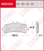 KTM LC8 990 Supermoto R, ABS, Bj. 10-13, Bremsbeläge...