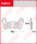 Polaris 500 Ranger HO 4x4 EFI, Bj. 09-11, Bremsbeläge hinten, TRW Lucas MCB854SI, Sinter Offroad