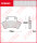 Polaris 500 Sportsman 4x4, Bj. 96-, Bremsbeläge hinten, TRW Lucas MCB668SI, Sinter Offroad