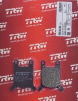 Puch 50 Ranger, Bj. 86-, Bremsbeläge vorne, TRW Lucas MCB508, Organic Allround