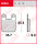 Sherco 125 Trials 1.25, Bj. 99-05, Bremsbeläge hinten, TRW Lucas MCB535, Organic Allround