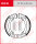 Suzuki TS 80 X, Bj. 84-87, SC11A, Bremsbeläge hinten, TRW Lucas MCS901 Bremsbacken