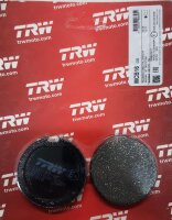 Suzuki GT 550, Bj. 73-75, GT550, TRW Lucas Bremsbeläge für VORNE, MCB16, organisch