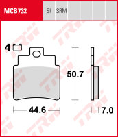 SYM GTS 250 Joymax, Bj. 06-09, LM125W, Bremsbeläge...