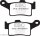 Can-Am 1330 Spyder RT RTS, RTS, Bj. 13-, Bremsbeläge hinten, EBC FA631HH, Sinter Street