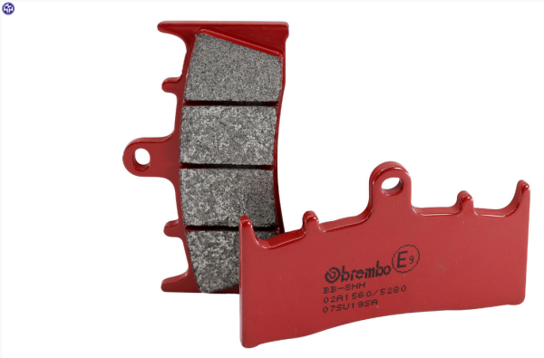 Brembo Bremsbeläge Satz 07SU19SA, sinter street, Zulassung ECE R90