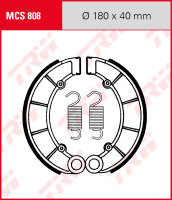 TRW Bremsbacken Satz MCS808, für Trommelbremse 180 x...