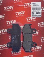 TRW Bremsbeläge Satz MCB534, allround organic, mit ABE