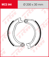 TRW Bremsbacken Satz MCS944, für Trommelbremse 200 x...