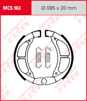 TRW Bremsbacken Satz MCS963, für Trommelbremse 95 x...