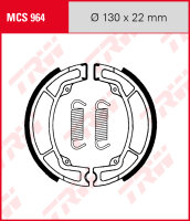 TRW Bremsbacken Satz MCS964, für Trommelbremse 130 x...